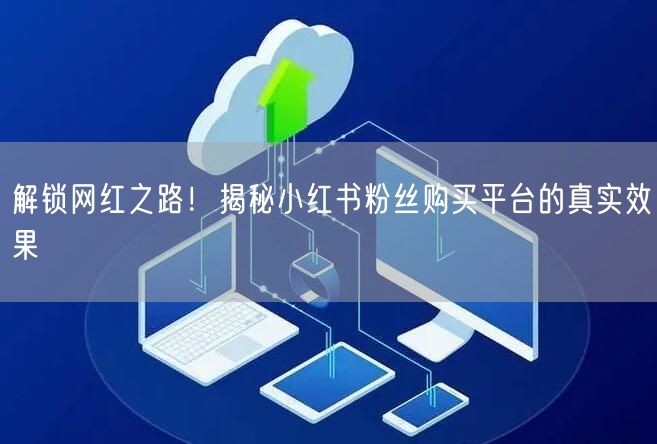 解锁网红之路!揭秘小红书粉丝购买平台的真实效果