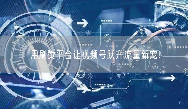 用刷赞平台让视频号跃升流量新宠！